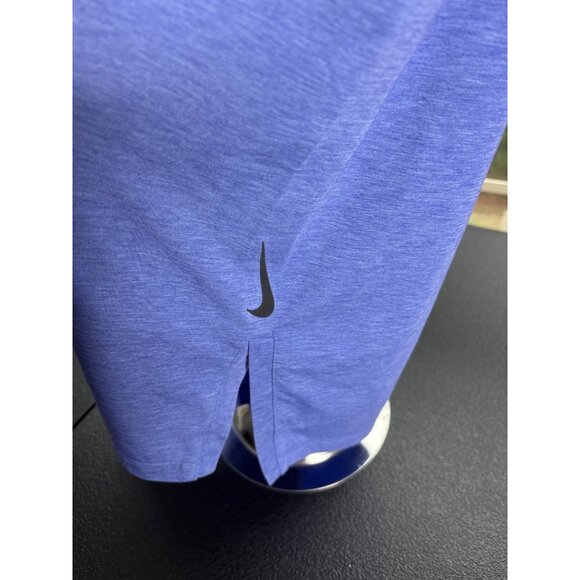 Nike Dri-Fit Men's Purple Yoga Slim-Fit Sleeveless Tank M - Picture 3 of 8